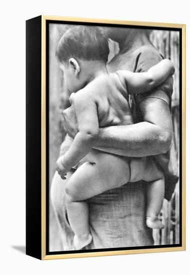 Woman with Child, Tehuantepec, Mexico, 1929-Tina Modotti-Framed Premier Image Canvas