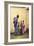 Woman with Children-Felice Beato-Framed Art Print