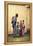 Woman with Children-Felice Beato-Framed Stretched Canvas