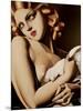 Woman with Dove-Tamara de Lempicka-Mounted Art Print