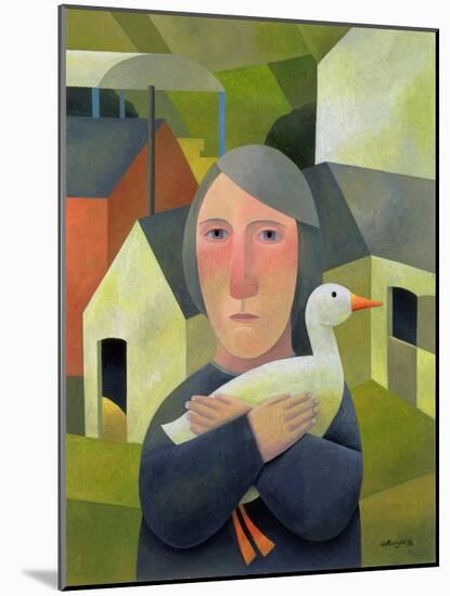 Woman with Duck, 1996-Reg Cartwright-Mounted Giclee Print