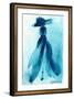 Woman with Elegant Dress .Abstract Watercolor .Fashion Background-Anna Ismagilova-Framed Art Print