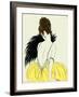 Woman with Fan-Georges Barbier-Framed Giclee Print