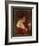 Woman with Japanese Lantern-James Carroll Beckwith-Framed Giclee Print