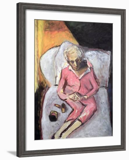 Woman with Lipstick-Julie Held-Framed Giclee Print