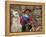 Woman with Llama, Boy, and Parrot, Sacsayhuaman Inca Ruins, Cusco, Peru-Dennis Kirkland-Framed Premier Image Canvas