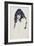 Woman with Long Hair, 1914-Egon Schiele-Framed Giclee Print