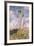 Woman with Parasol Turned to the Left, 1886-Claude Monet-Framed Giclee Print