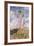 Woman with Parasol Turned to the Left, 1886-Claude Monet-Framed Giclee Print