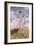 Woman with Parasol Turned to the Left, 1886-Claude Monet-Framed Premium Giclee Print