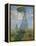 Woman With Parasol-Claude Monet-Framed Premier Image Canvas