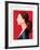 Woman with Ponytail-Enrico Varrasso-Framed Art Print