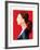 Woman with Ponytail-Enrico Varrasso-Framed Art Print