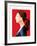 Woman with Ponytail-Enrico Varrasso-Framed Art Print