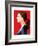 Woman with Ponytail-Enrico Varrasso-Framed Premium Giclee Print