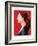 Woman with Ponytail-Enrico Varrasso-Framed Art Print