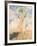 Woman With Umbrella-Claude Monet-Framed Art Print