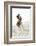 Woman, Young, Summer Dress, Sandy Beach, Niendorf on the Baltic Sea-Axel Schmies-Framed Photographic Print