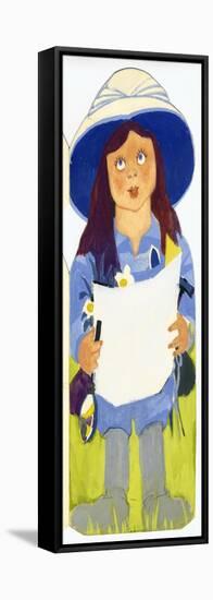 Woman-George Adamson-Framed Premier Image Canvas