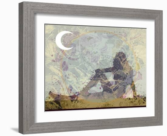 Woman-Teofilo Olivieri-Framed Giclee Print