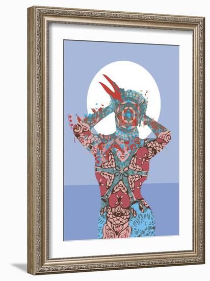 Woman-Teofilo Olivieri-Framed Giclee Print