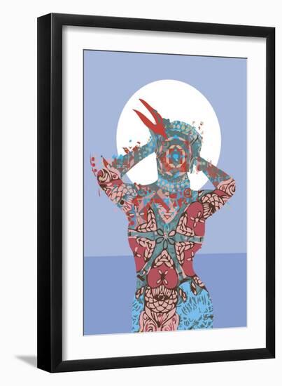 Woman-Teofilo Olivieri-Framed Giclee Print