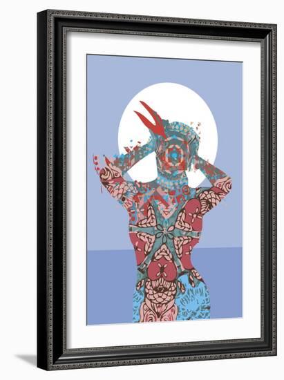 Woman-Teofilo Olivieri-Framed Giclee Print