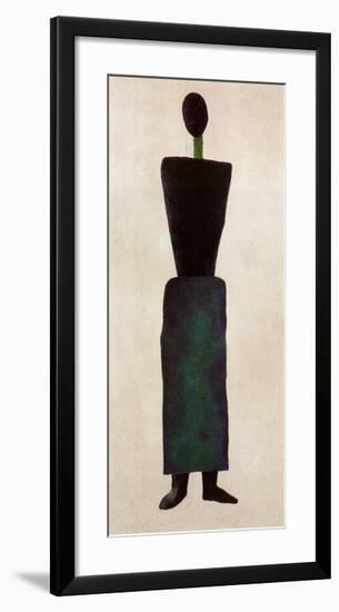 Womanfigure-Kasimir Malevich-Framed Art Print