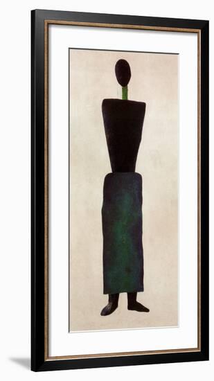 Womanfigure-Kasimir Malevich-Framed Art Print