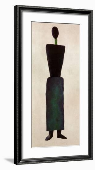 Womanfigure-Kasimir Malevich-Framed Art Print