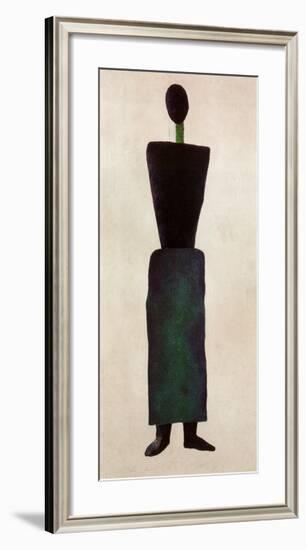 Womanfigure-Kasimir Malevich-Framed Art Print