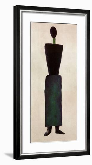 Womanfigure-Kasimir Malevich-Framed Art Print