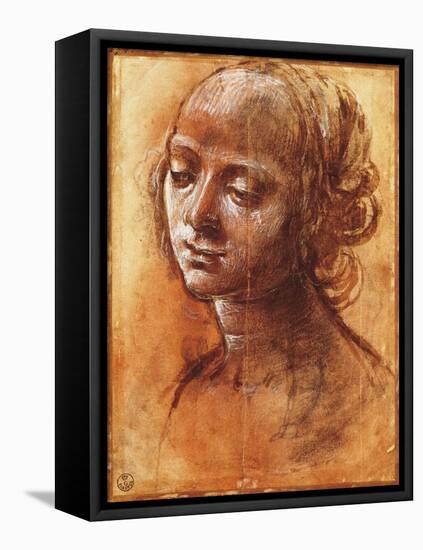 Womanly Figure-Filippino Lippi-Framed Premier Image Canvas