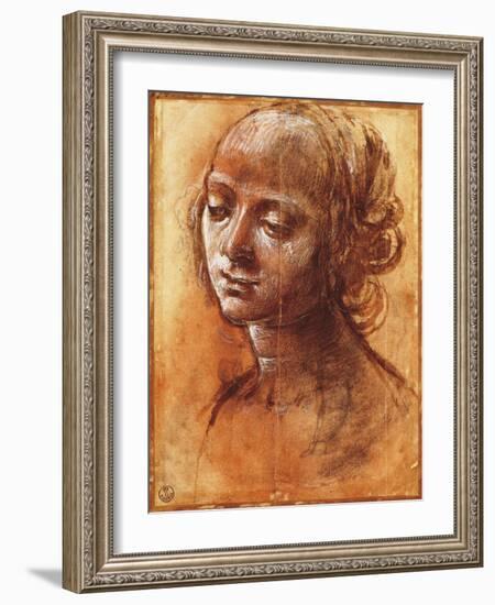 Womanly Figure-Filippino Lippi-Framed Giclee Print