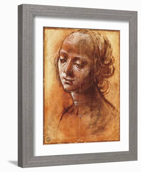 Womanly Figure-Filippino Lippi-Framed Giclee Print