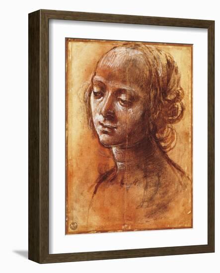 Womanly Figure-Filippino Lippi-Framed Giclee Print