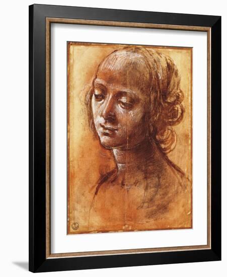 Womanly Figure-Filippino Lippi-Framed Giclee Print