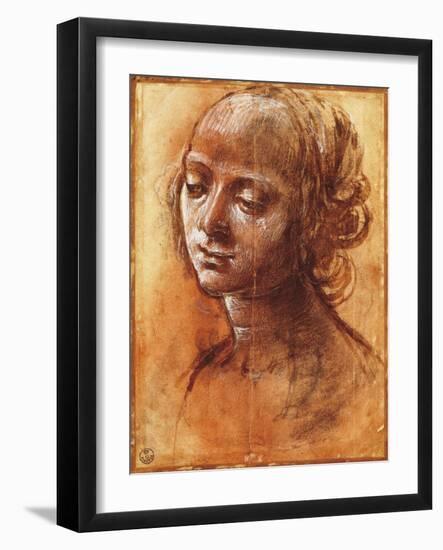 Womanly Figure-Filippino Lippi-Framed Giclee Print