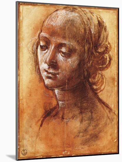 Womanly Figure-Filippino Lippi-Mounted Giclee Print
