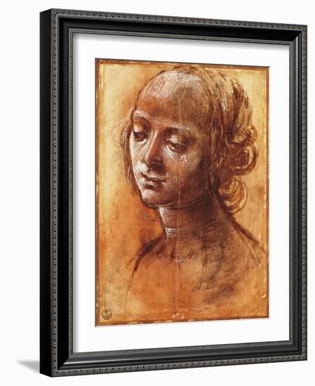 Womanly Figure-Filippino Lippi-Framed Giclee Print