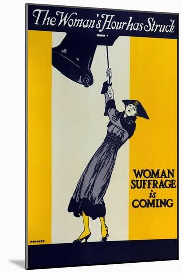 Womans Suffrage-Vintage Apple Collection-Mounted Giclee Print