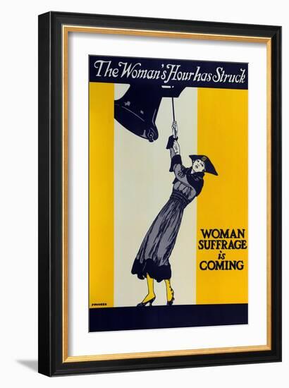 Womans Suffrage-Vintage Apple Collection-Framed Giclee Print