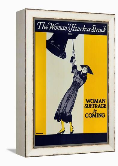 Womans Suffrage-Vintage Apple Collection-Framed Premier Image Canvas