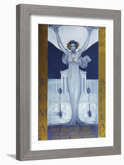 Womansuffrage-null-Framed Giclee Print