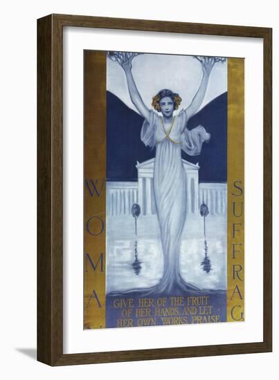 Womansuffrage-null-Framed Giclee Print