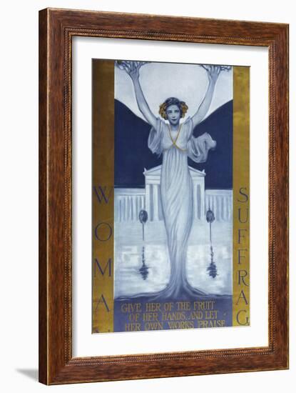 Womansuffrage-null-Framed Giclee Print