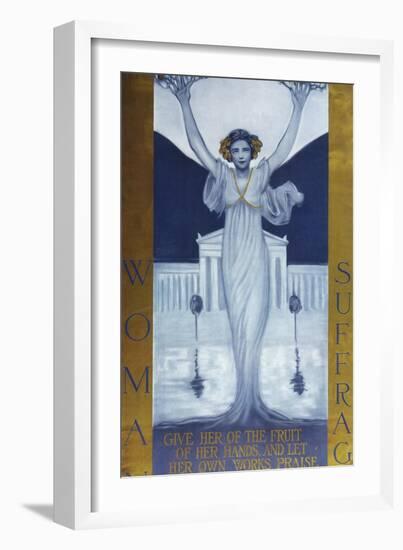 Womansuffrage-null-Framed Giclee Print