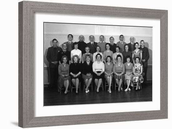 Wombwell Operatic Society, South Yorkshire, 1961-Michael Walters-Framed Photographic Print