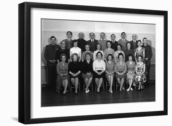 Wombwell Operatic Society, South Yorkshire, 1961-Michael Walters-Framed Photographic Print