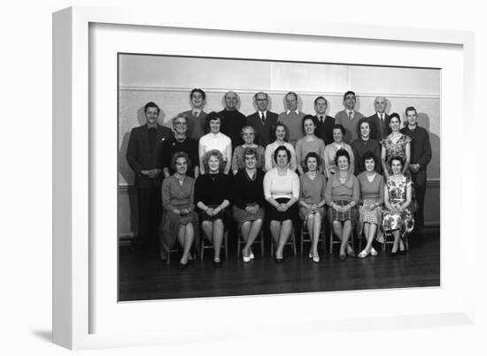 Wombwell Operatic Society, South Yorkshire, 1961-Michael Walters-Framed Photographic Print